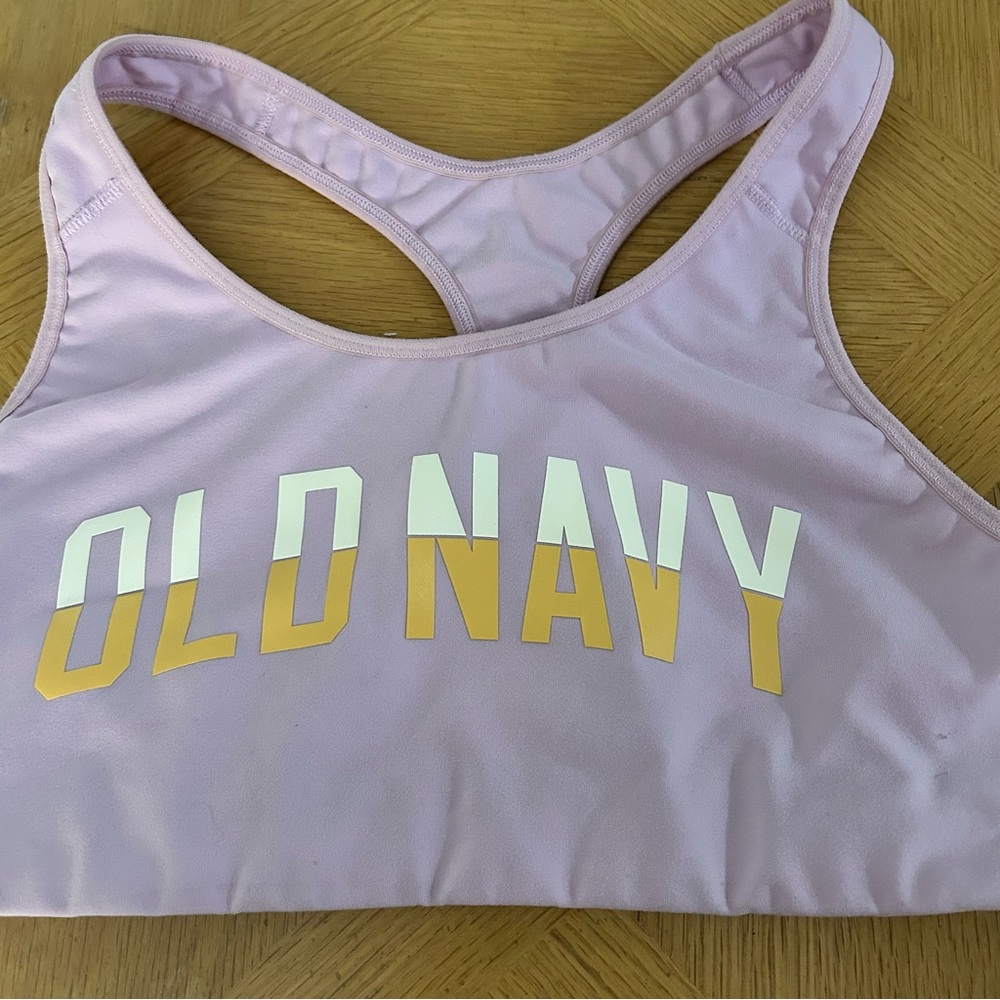 Old Navy Med Support Racerback Sports Bra size Large